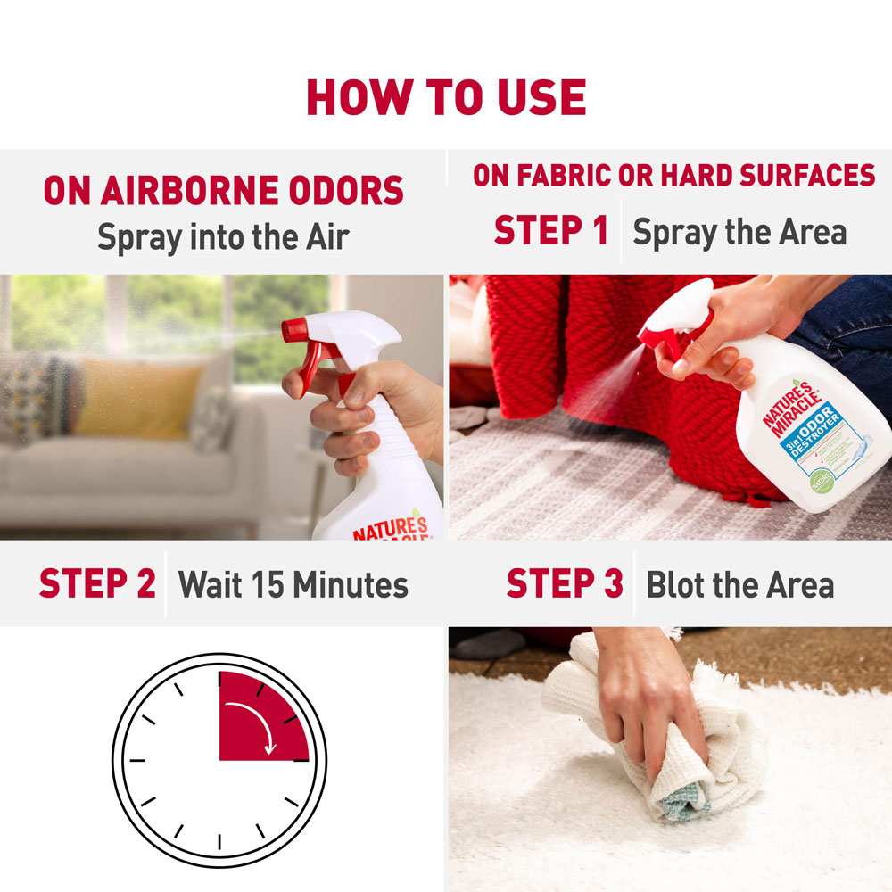 Nature's miracle online cage odor eliminator